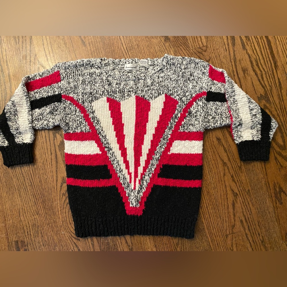 Vintage Geometric Sweater